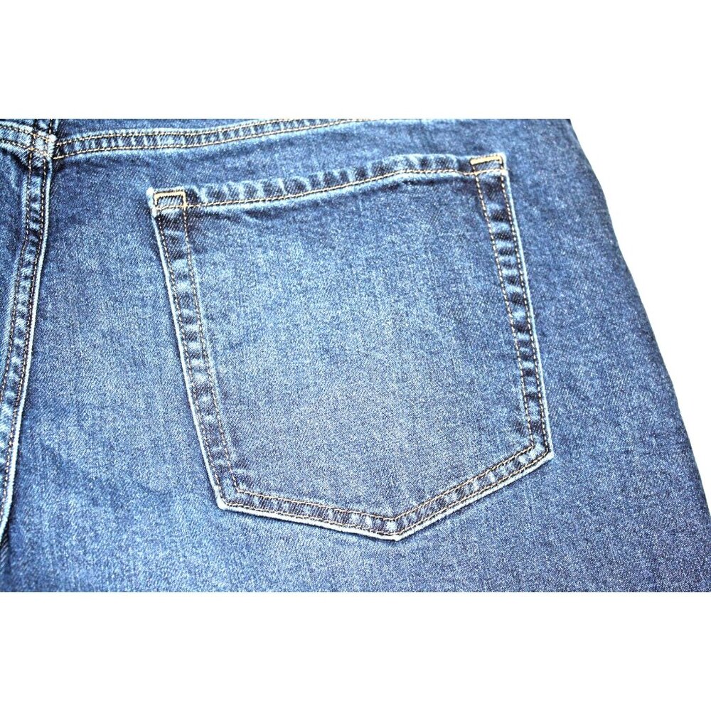 BANANA REPUBLIC Men's Blue Denim Jeans 34 X 27 Straight High Rise - Picture 4 of 6